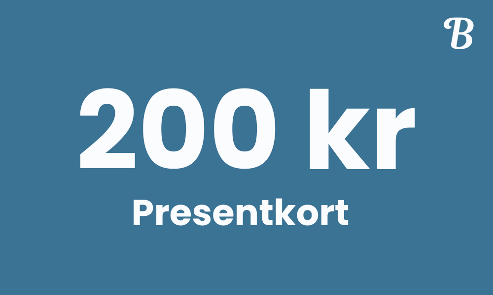 Ben's Presentkort (200 kr) BEN 🇸🇪